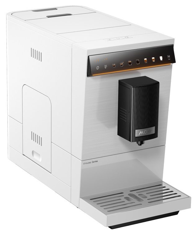 MOVA Virtuoso 10 Pro automata kávéfőző tejhabosítóval, fehér – 3. kép