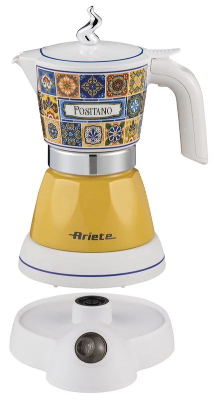 ARIETE 1358 Positano elektromos kotyogós kávéfőző 2–4 csészéhez – 2. kép