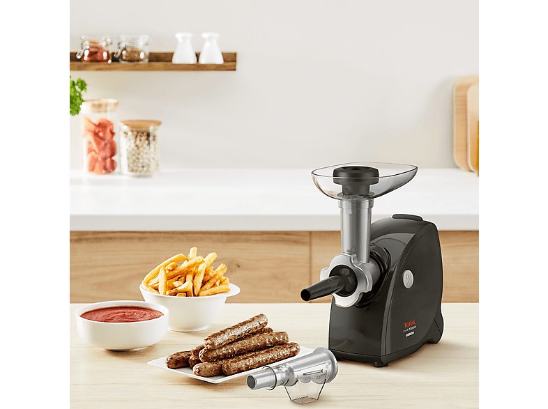 TEFAL NE477838 fekete 9 az 1-ben húsdaráló – 2. kép