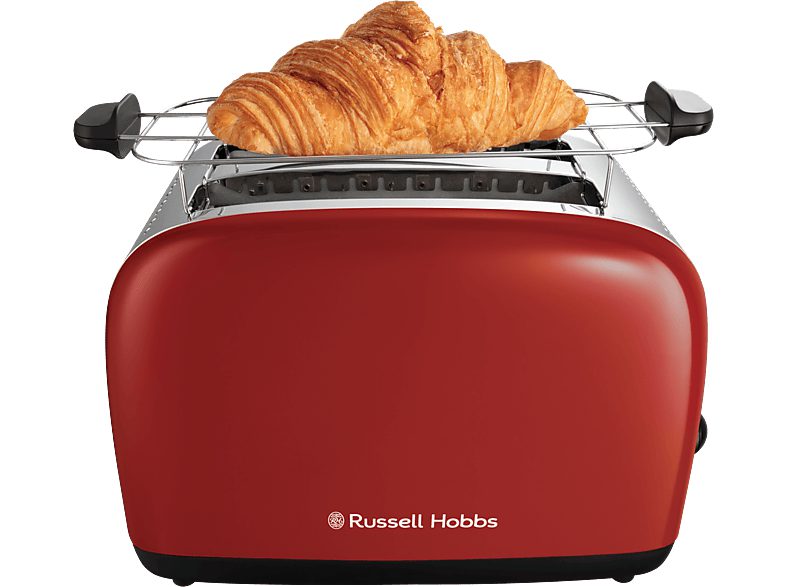 RUSSELL HOBBS 26554-56/RH Colours Plus Red 2 szeletes kenyérpirító, 1600 W, piros – 3. kép